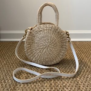 Clare V. Petite Alice Tote in Natural Cream